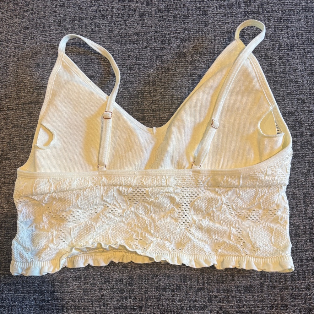 Cream bralette